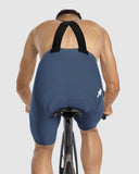 Assos Equipe R bib shorts on rider, back